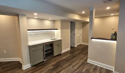 Basement Wet Bars & Kitchenettes
